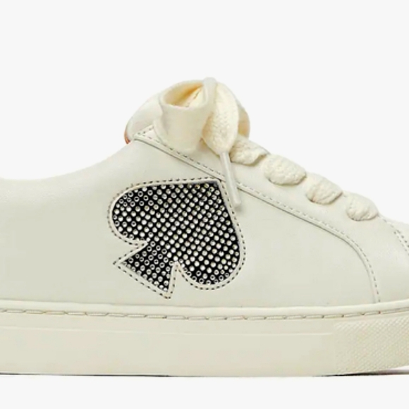 Kate Spade White and Black Sneakers - Picture 6 of 7